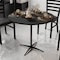 Flash Furniture Lars 36 in Round Wood Cocktail Table with 30 in and 42 in Columns, Black XA-36-COTA-BK-GG - alternate 13